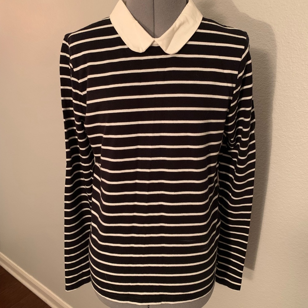 NWOT Forever 21 LongSleeve Top w/ Peter Pan Collar
